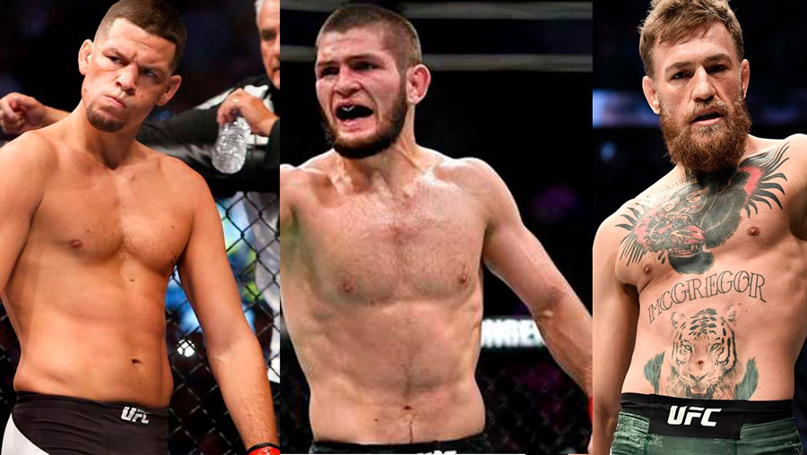 MCGREGOR VS KHABIB VS DIAZ