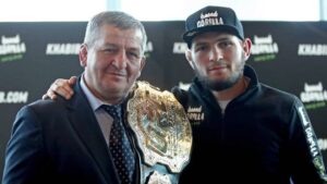 khabib y su padre