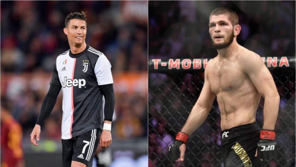 cristiano ronaldo y khabib nurmagomedov