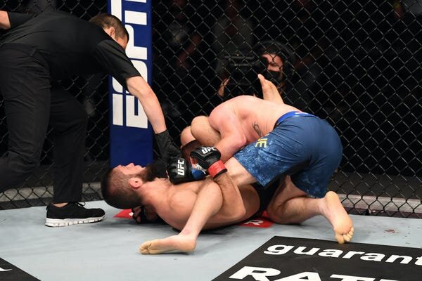 khabib somete a gaethje