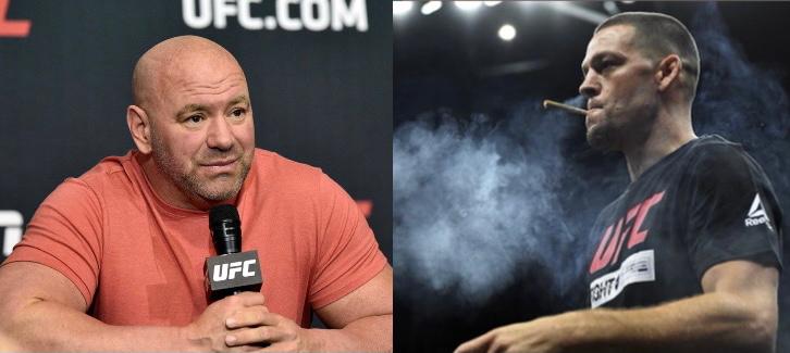 Dana White Nate Díaz