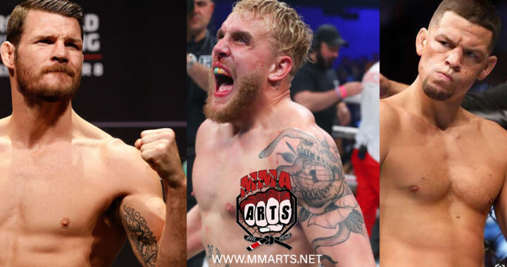 NATE DIAZ JAKE PAUL MICHEL BISPING