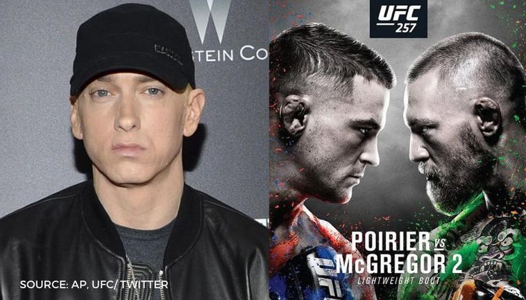 EMIENEM UFC 257 MCGREGOR VS POIRIER