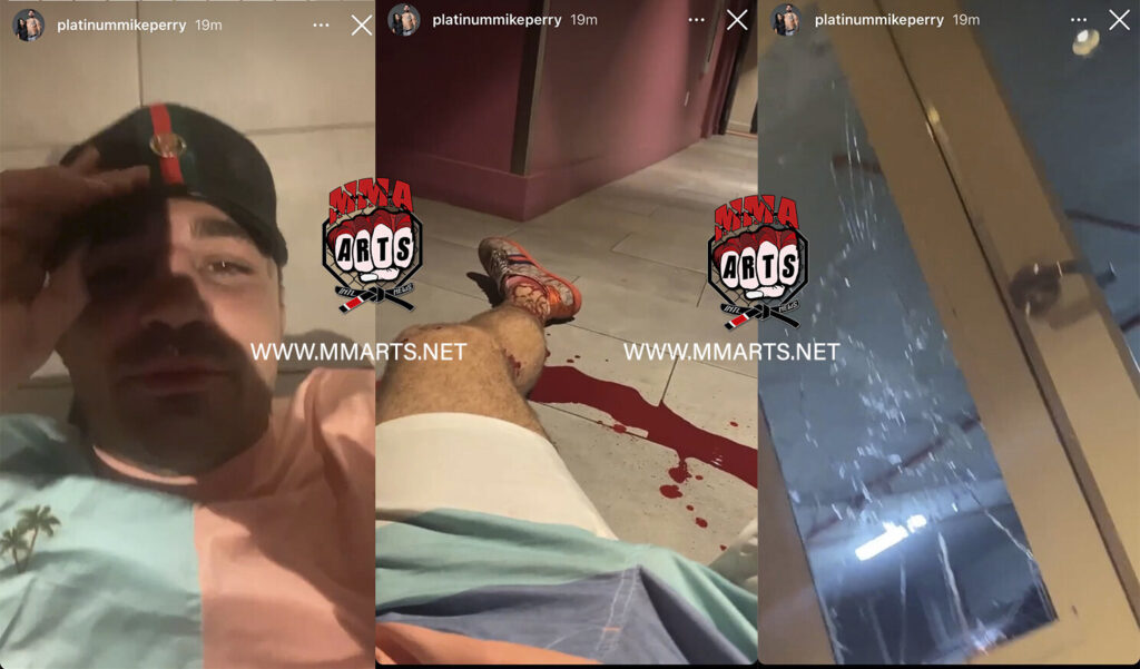 MIKE PERRY SANGRANDO