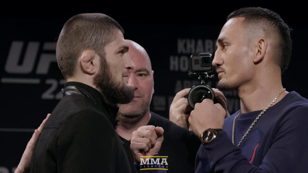max holloway vs khabib