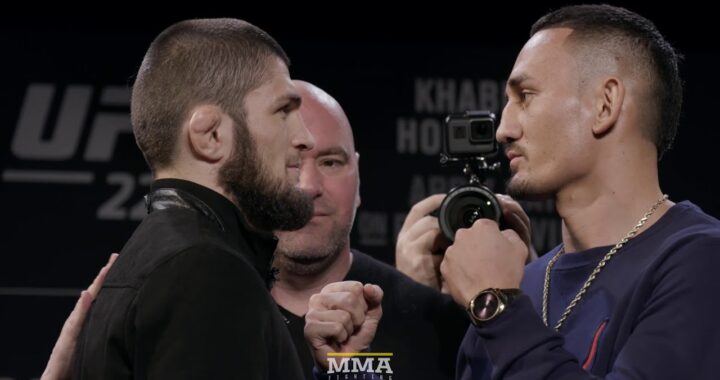 max holloway vs khabib