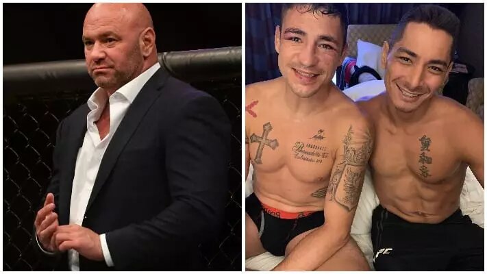 dana white y diego sanchez