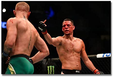 nate diaz vs conor mcgregor