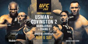 UFC 268 CARTELERA CONTEO REGRESIVO