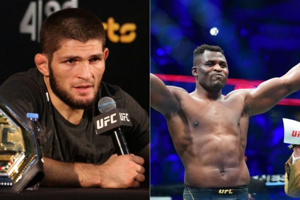 Khabib-Nurmagomedov y -Francis-Ngannou