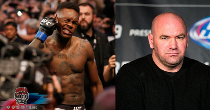 adesanya dana white