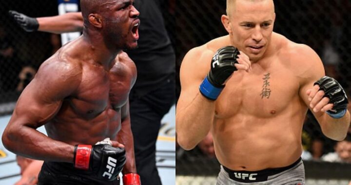 kamaru usman vs georges st pierre UFC