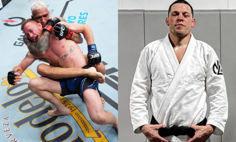 nate diaz vs charles oliveira