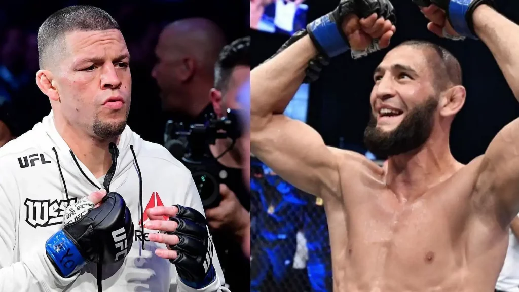 Nate diazvs-Khamzat Chimaev UFC