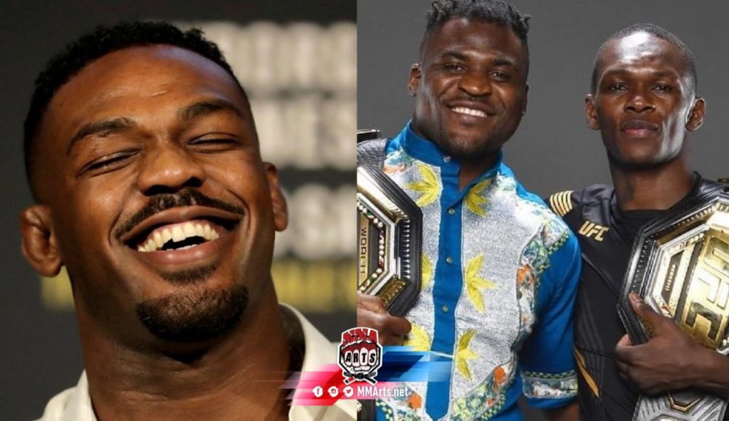francis ngannou jon jones israel adesanya UFC
