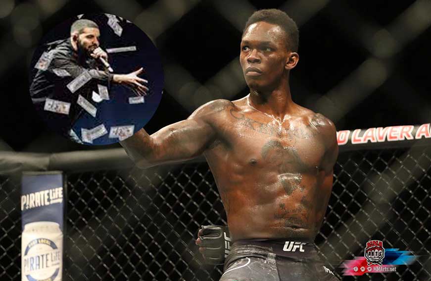 israel-adesanya-drake-ufc-276