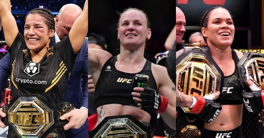 julianna pena-valentina shevchenko-amanda nunes-UFC