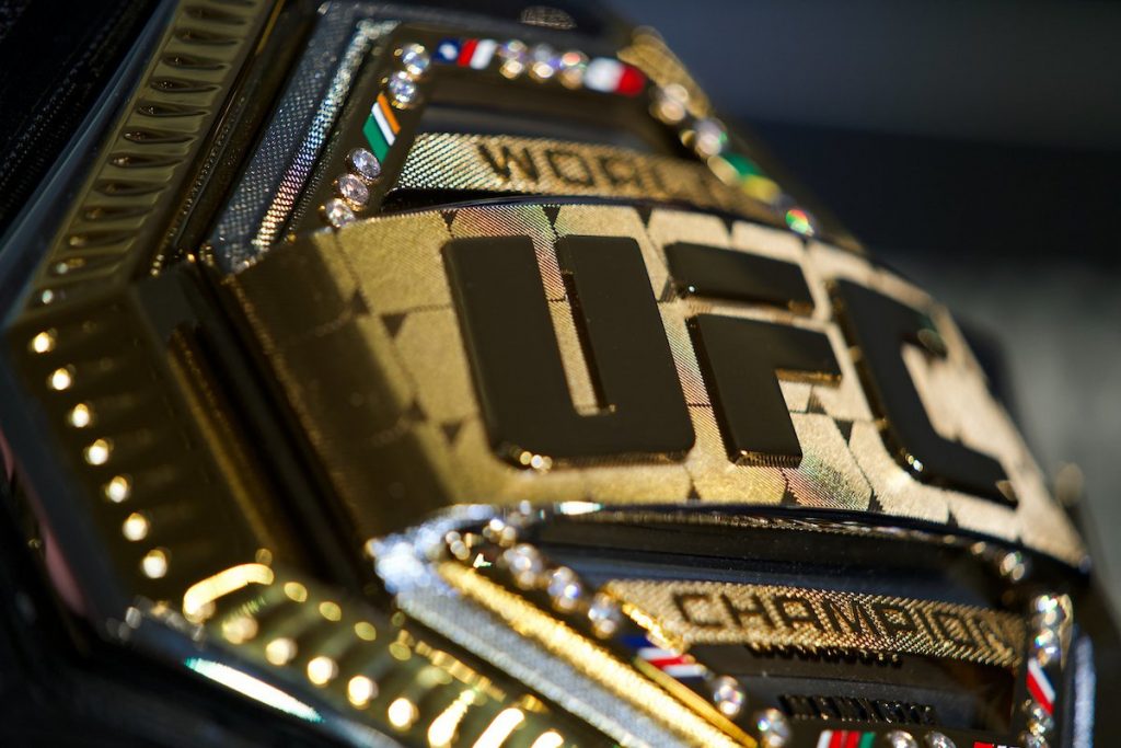 cinturón de ufc