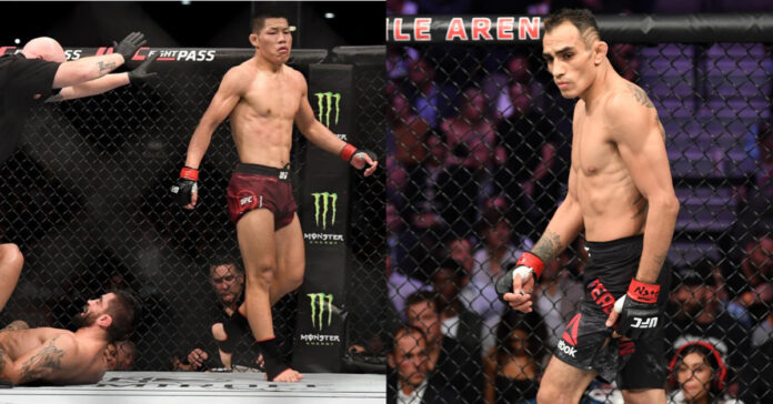 tony ferguson vs li jingliang ufc