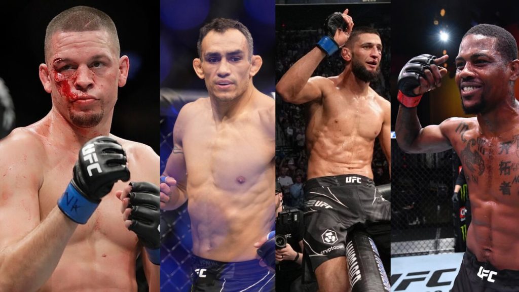 nate diaz ferguson chimaev holland