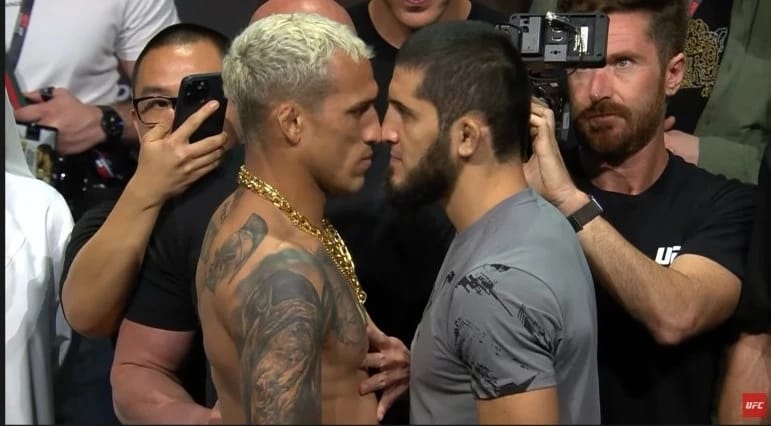 charles oliveira vs islammakhachev ufc 280 careos pelea