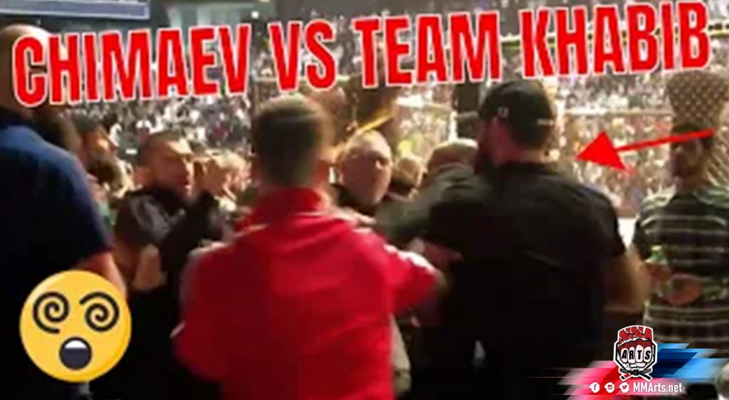 khamzat chimaev se pelea con el team khabib nurmagomedov en UFC 280