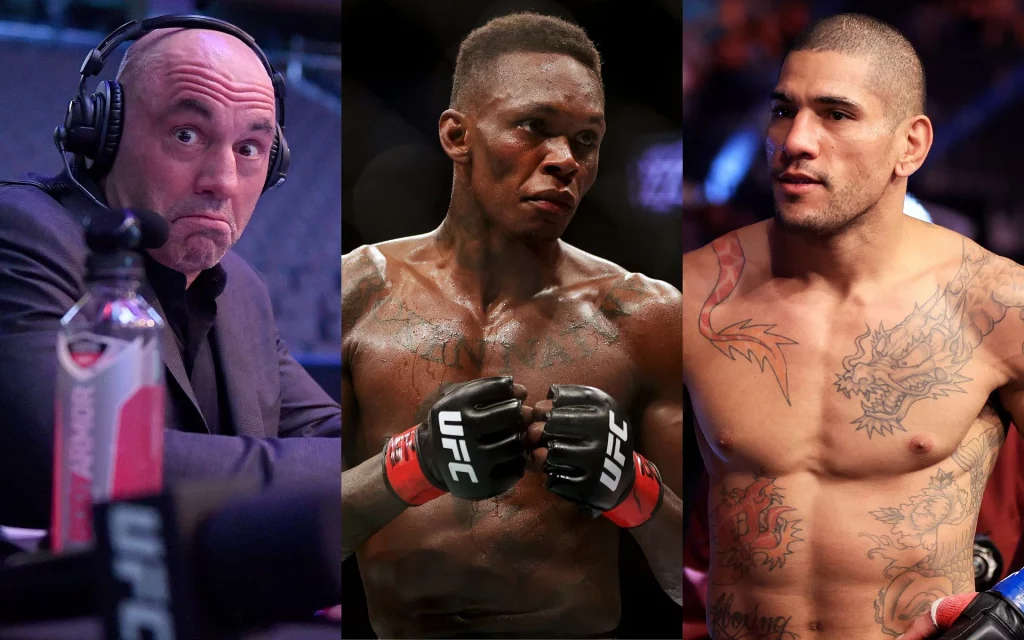 alex pereira joe rogan israel adesanya UFC peso