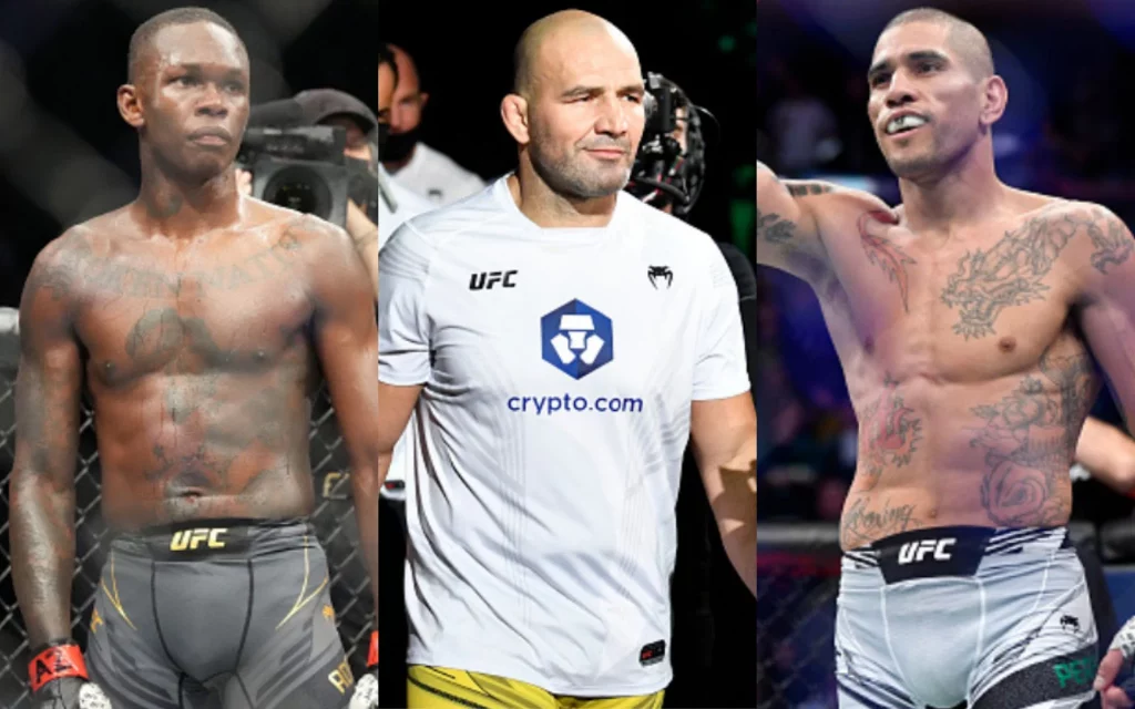 glover texeira alex pereira israel adesanya UFC 281