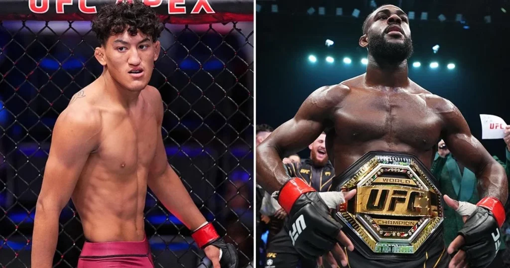 Raul-Rosas-Jr vs Aljamain-Sterling altercado en sesión de lucha UFC