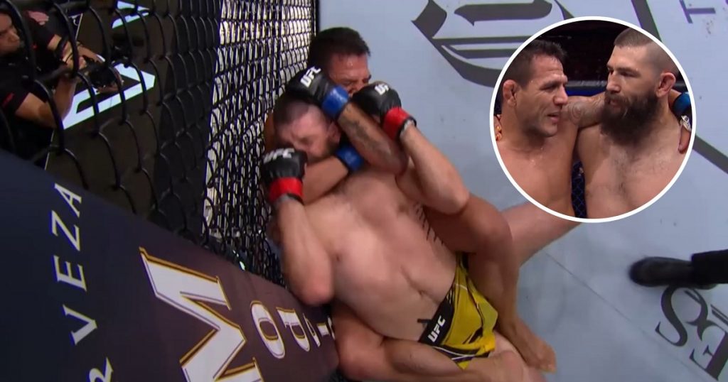 rafael dos anjos somete al de raices colombiana bryan barberena ufc fight night orlando