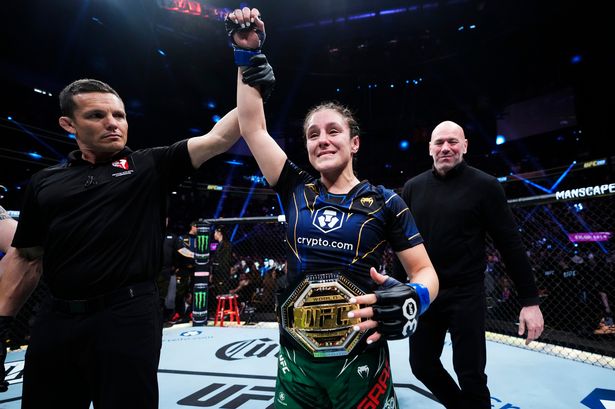 alexa grasso campeona dana white UFC