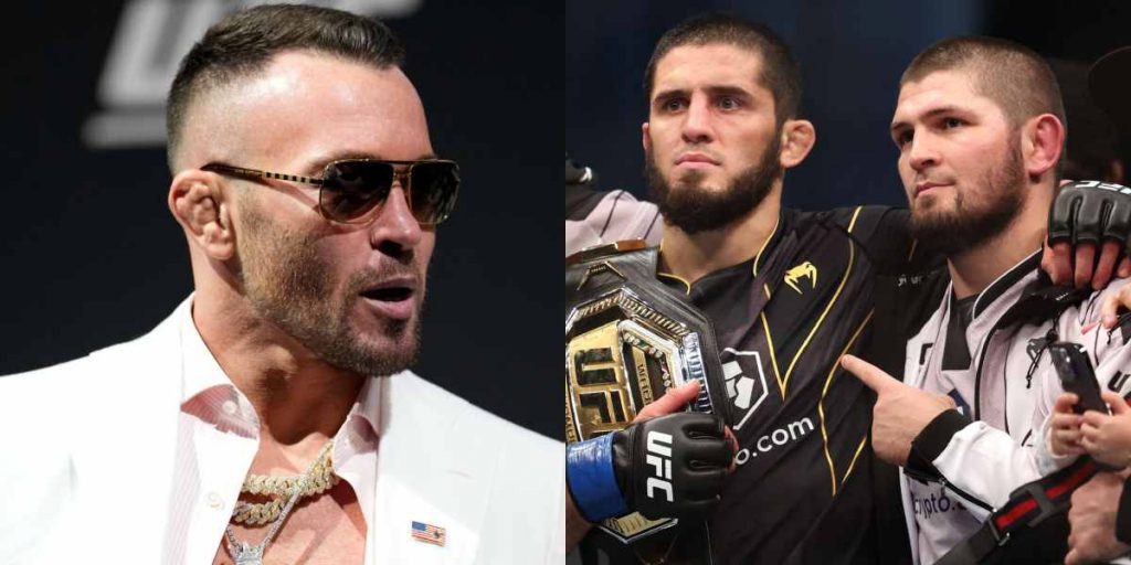 colby Covingtonataca a ismam Makhachev-y -Khabib nurmagomedov UFC