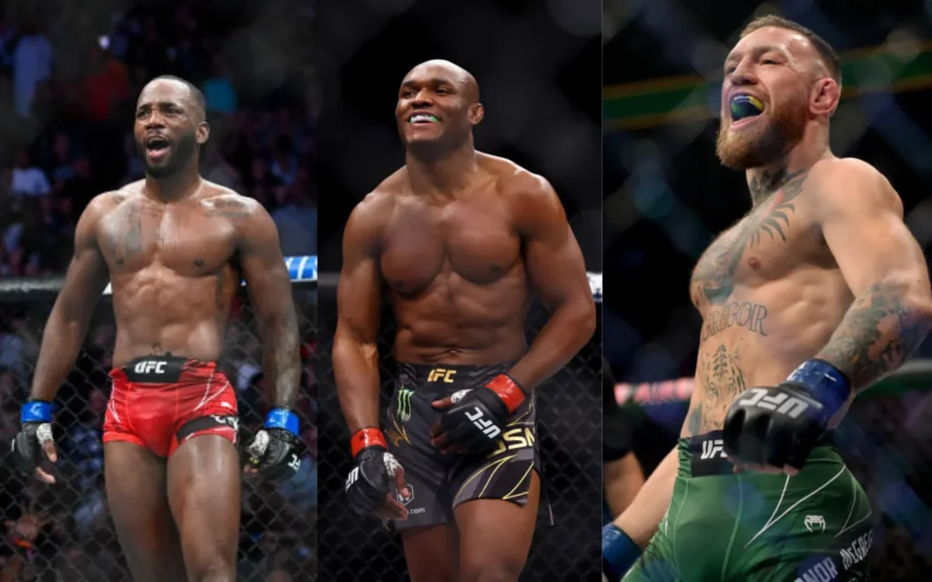 conor mcgregor leon edwards y kamaru usman UFC 286