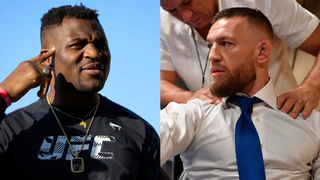 conor mcgregor y frqncis ngannou UFC