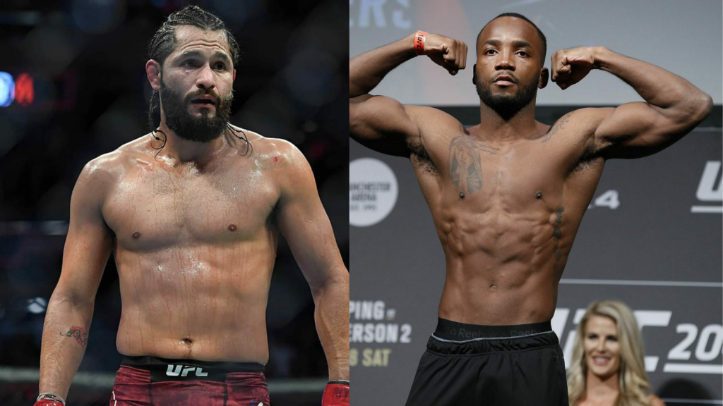 Jorge-Masvidal-and-Leon-Edwards UFC 287 altercado