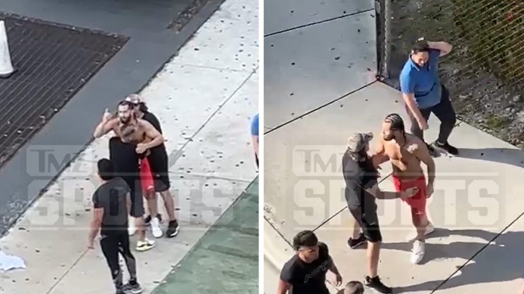 jorge masvidal se pelea afuera del UFC 287