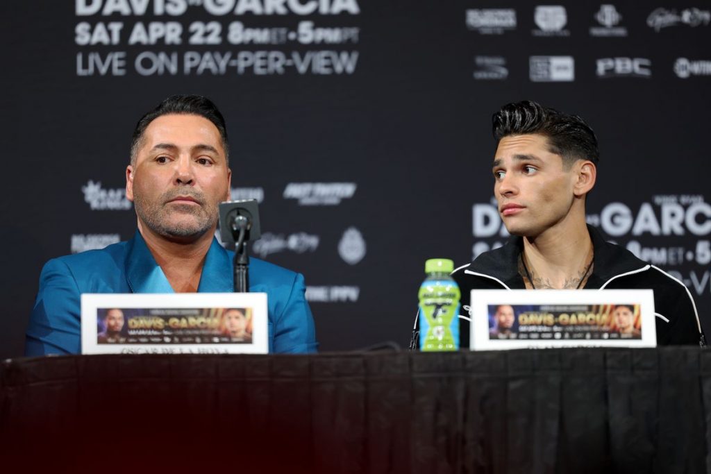 oscar de la hoya ryan garcía boxeo