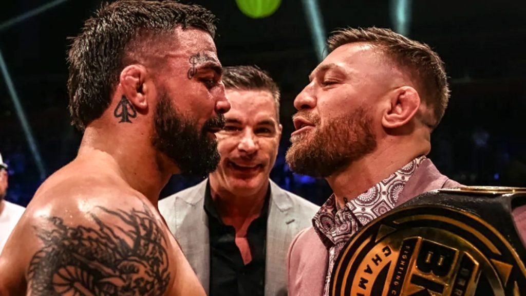 Conor-Mcgregor mike perry david fedelman UFC y BKFC