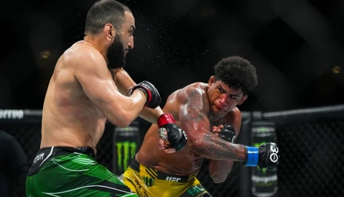 Gilbert-Burns-Belal-Muhammad. UFC 288 lesión