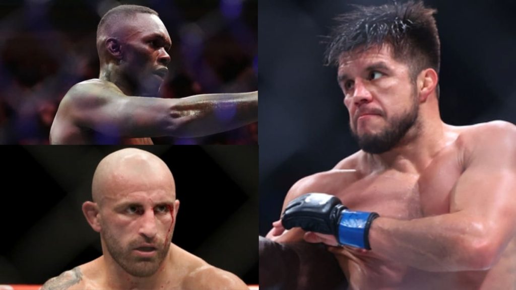 henry cejudo israel adesanya alexander volkanovski UFC
