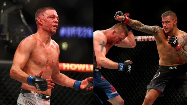 nate diaz dustin poirier justin gaethje UFC 291 BMF
