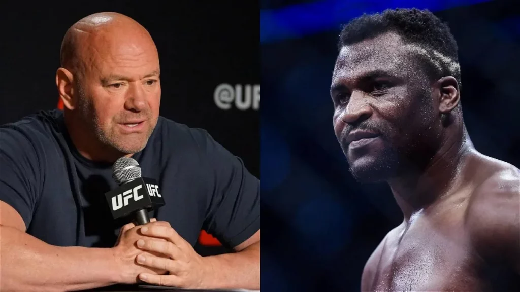 Dana-White-and-Francis-Ngannou UFC PFL BOXEO
