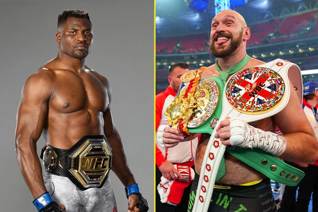 Francis-Ngannou-Tyson-Fury UFC boxeo arabia saudita