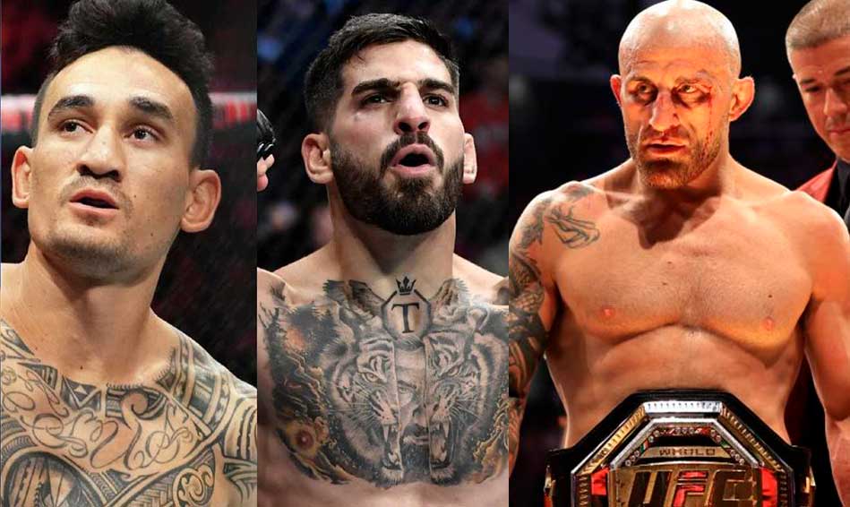 topuria-volkanvski-holloway-UFC