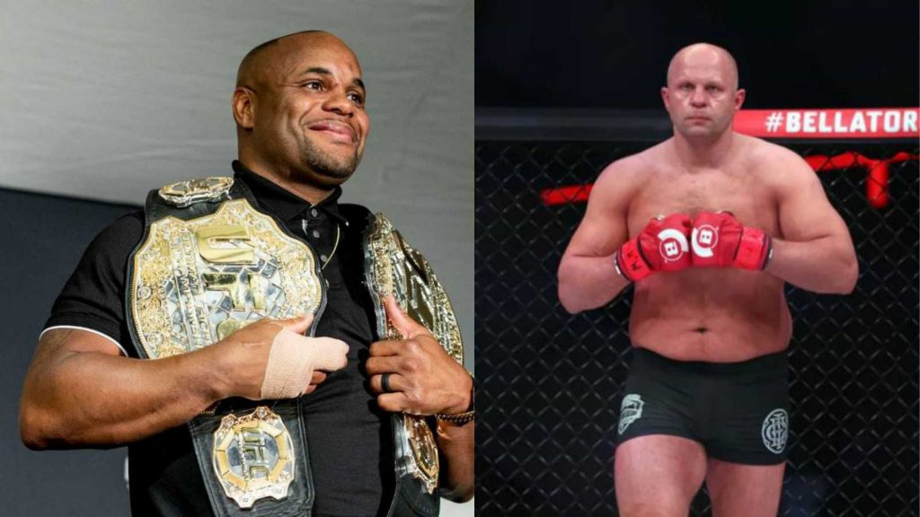 Daniel-Cormier-and-Fedor-Emelianenko UFC BELLATOR