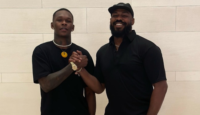 Jon-Jones-Israel-Adesanya amigos UFC