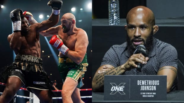 francis ngannou demetreious jhonson