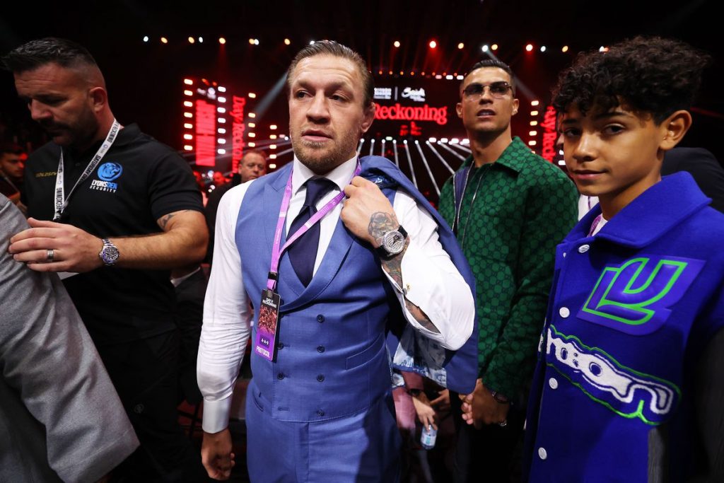 conor mcgregor cristiano ronaldo UFC boxeo
