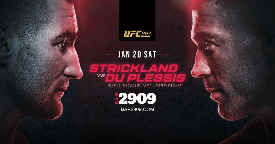 poster ufc 297 en vivo