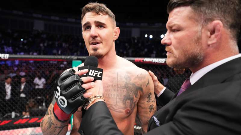 tom aspinall recibe amenazas de fans de la UFC